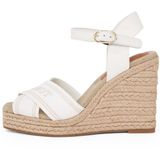 Tommy Hilfiger - FW0FW08668 - Sandalen - Wit - Katoen - Casual