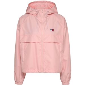 Tommy Jeans Dames TJW ESSENTIAL WINDBREAKER EXT Windjack Jack, Roze, XS, Roze (Kostbaar Roze), XS
