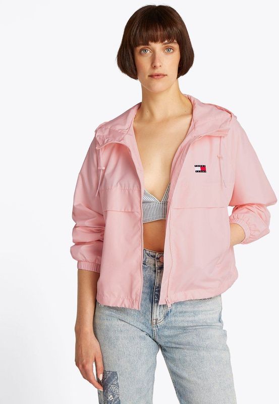 TOMMY HILFIGER - DW0DW20672 - Damesjack - Zwart - Polyester