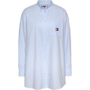 TOMMY HILFIGER - DW0DW20289 - Langarm Shirt - Gestreept - Katoen