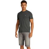 Tommy Jeans - T-shirt - Zwart - Katoen - Korte Mouwen