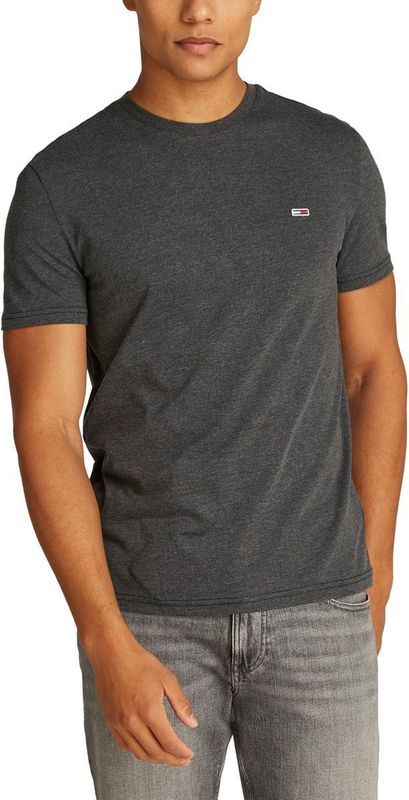 Tommy Jeans - T-shirt - Zwart - Katoen - Korte Mouwen