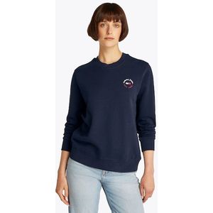 TOMMY HILFIGER - DW0DW20639 - Sweatshirt - Grijs - Katoen