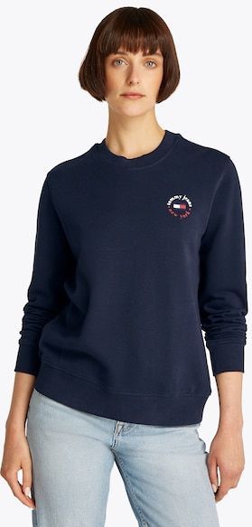 TOMMY HILFIGER - DW0DW20639 - Sweatshirt - Grijs - Katoen