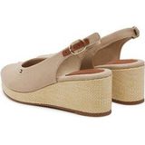 TOMMY HILFIGER Flag Mid Wedge Espadrilles - Mierikswortel - Dames