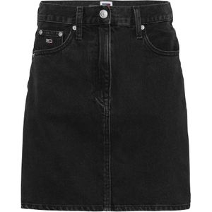 Tommy Jeans - Denim Black - Rok - Katoen - Regular Fit - Stijve Denim