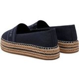 TOMMY HILFIGER - Fw0fw08543 - Espadrilles - Blauw - Raffia-Detail