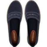 TOMMY HILFIGER - Fw0fw08543 - Espadrilles - Blauw - Raffia-Detail