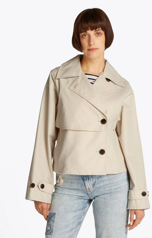 TOMMY HILFIGER - DW0DW21348 - Tussenjas - Zwart - Polyester