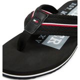 Tommy Hilfiger - CORPORATE HILFIGER BEACH SANDAL - Slippers - Zwart - Dianette