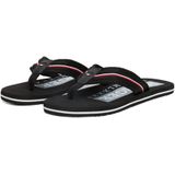 Tommy Hilfiger - CORPORATE HILFIGER BEACH SANDAL - Slippers - Zwart - Dianette