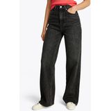 Tommy Jeans Losse dames, Denim (Denim Washed Black), 24W / 28L