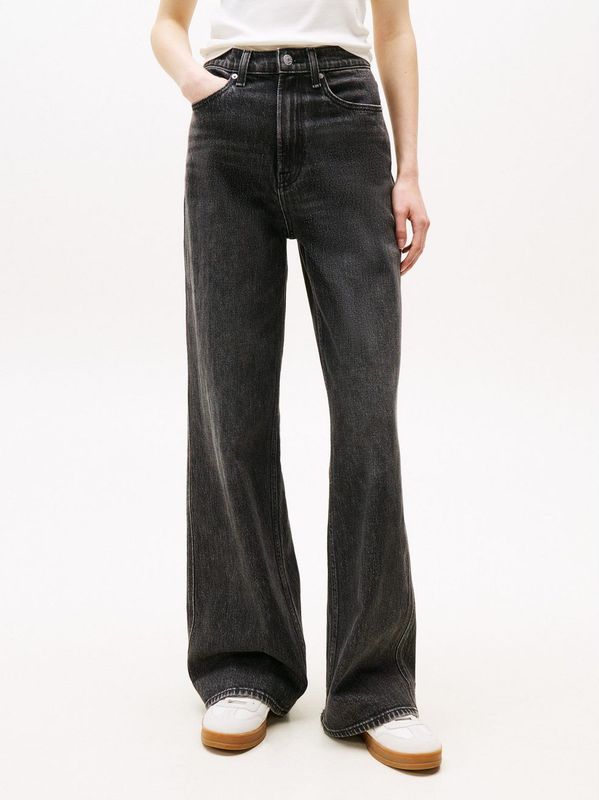 Tommy Jeans Losse dames, Denim (Denim Washed Black), 24W / 28L