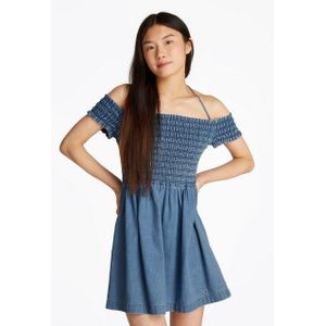 Tommy Jeans - Minirok - Mêlee - Katoen - Elastische Bovenhelft