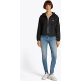 Tommy Hilfiger - Dw0dw20672 Jas - Damesjack - Zwart - Duurzaam Materiaal