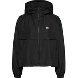 Tommy Hilfiger - Dw0dw20672 Jas - Damesjack - Zwart - Duurzaam Materiaal