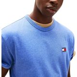 Tommy Jeans - Korte Mouwen T-shirt - Casual - Wit - 100% Regeneratief Katoen