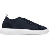 Tommy Hilfiger - LIGHT CUPSOLE KNIT SEASONAL - Sneakers - Donkerblauw - Textiel