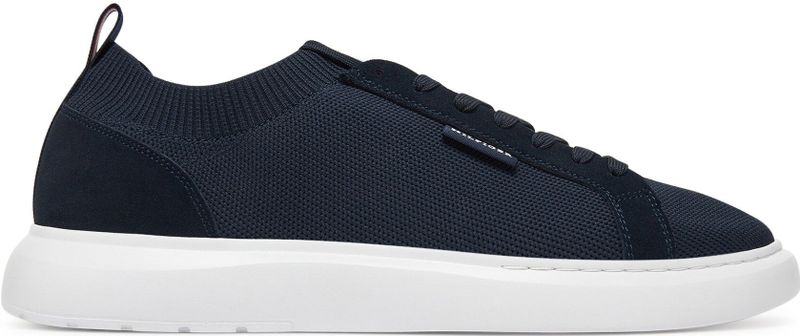Tommy Hilfiger - LIGHT CUPSOLE KNIT SEASONAL - Sneakers - Donkerblauw - Textiel