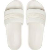 Tommy Hilfiger - Instap Sandalen - Wit - Polyester