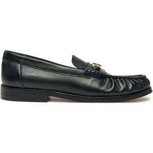 TOMMY HILFIGER - Mocassins - Zwart - Leer