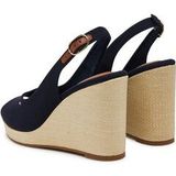 Tommy Hilfiger - Espadrilles - Zwart - Gerecycled Katoen