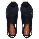 Tommy Hilfiger - Espadrilles - Zwart - Gerecycled Katoen
