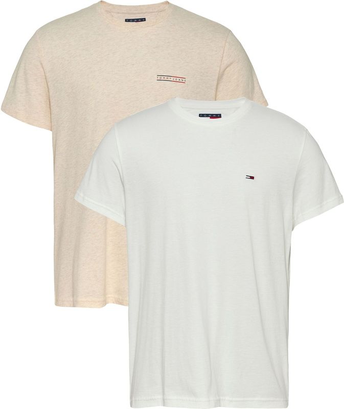 Tommy Jeans - TJM SLIM 2PACK MIX TEE EXT S/S - T-shirt - Multi