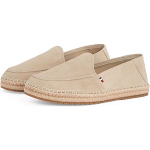 Espadrilles Tommy Hilfiger Hilfiger Flex Espa Suede Loafer FM0FM05392 Beige