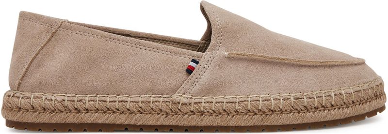 TOMMY HILFIGER - Espadrilles - Beige - Nubuck Materiaal