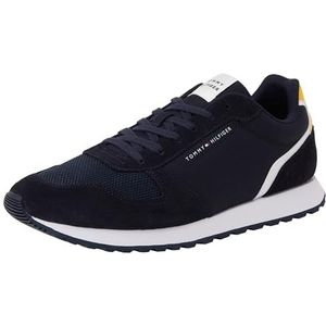 Tommy Hilfiger - Herensneaker - Zwart - Leer