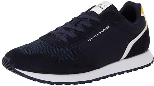 Tommy Hilfiger - Herensneaker - Zwart - Leer
