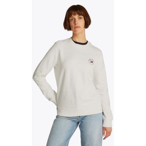 Tommy Jeans - Trui - Ronde Hals - Normale Pasvorm - 100% Regeneratief Katoen