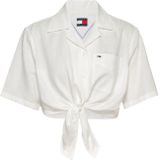 Tommy Jeans - Chemise Courte - Wit - Dames