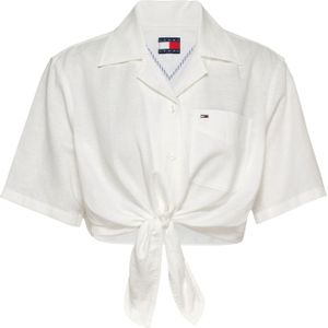 Tommy Jeans - Chemise Courte - Wit - Dames