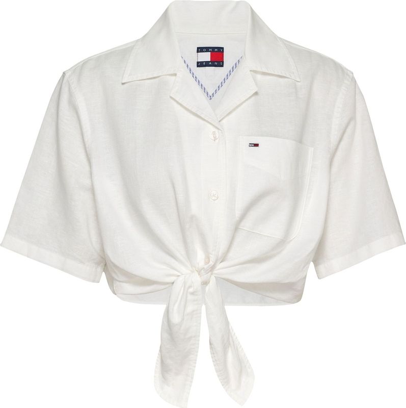Tommy Jeans - Chemise Courte - Wit - Dames