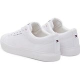 Tommy Hilfiger - Lage Top Sneakers - Wit - Katoen - Canvas