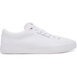 Tommy Hilfiger - Lage Top Sneakers - Wit - Katoen - Canvas