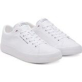 Tommy Hilfiger - Lage Top Sneakers - Wit - Katoen - Canvas