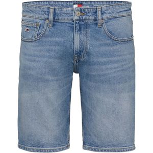 Tommy Jeans Heren SCANTON SHORT BI0112 korte broek met 5 zakken, Denim, 28W, Denim (Denim Licht), 28W