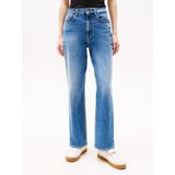 Tommy Jeans Dames LAYLA HR SLIM STR BI0134 Recht, Denim, 28W/28L, Denim (Denim Medium), 28W / 28L
