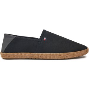 Tommy Hilfiger - Fm0fm05353 - Loafers - Beige - Katoen - Jute Tussenzool