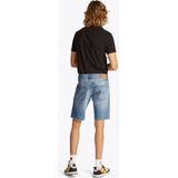 Tommy Jeans, Heren, Korte broeken, Blauw, Maat: W28 Katoen,