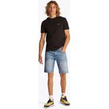 Tommy Jeans, Heren, Korte broeken, Blauw, Maat: W28 Katoen,