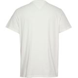 Tommy Jeans - T-shirt - Wit - 100% Biologisch Katoen