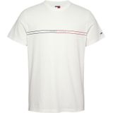 Tommy Jeans - T-shirt - Wit - 100% Biologisch Katoen