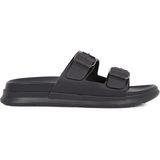 Tommy Hilfiger - FM0FM05414 - Sandalen - Zwart - Leer 100%