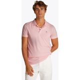 Tommy Jeans - TJM SLIM PLACKET POLO EXT DM0DM20676/TH3 - Poloshirt - Roze - 100% Biologisch Katoen