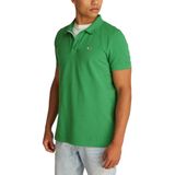 Tommy Jeans Heren poloshirt met korte mouwen, slim fit, groen (Coastal Green), XS, Groen (Coastal Green), XS