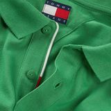 Tommy Jeans Heren poloshirt met korte mouwen, slim fit, groen (Coastal Green), XS, Groen (Coastal Green), XS